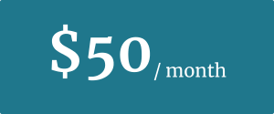 Monthly Donation of $50